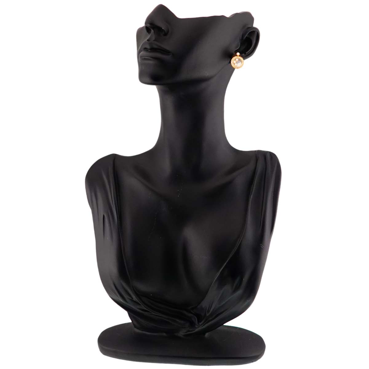 Happy Diamond Earrings Pierced 18K YG 750