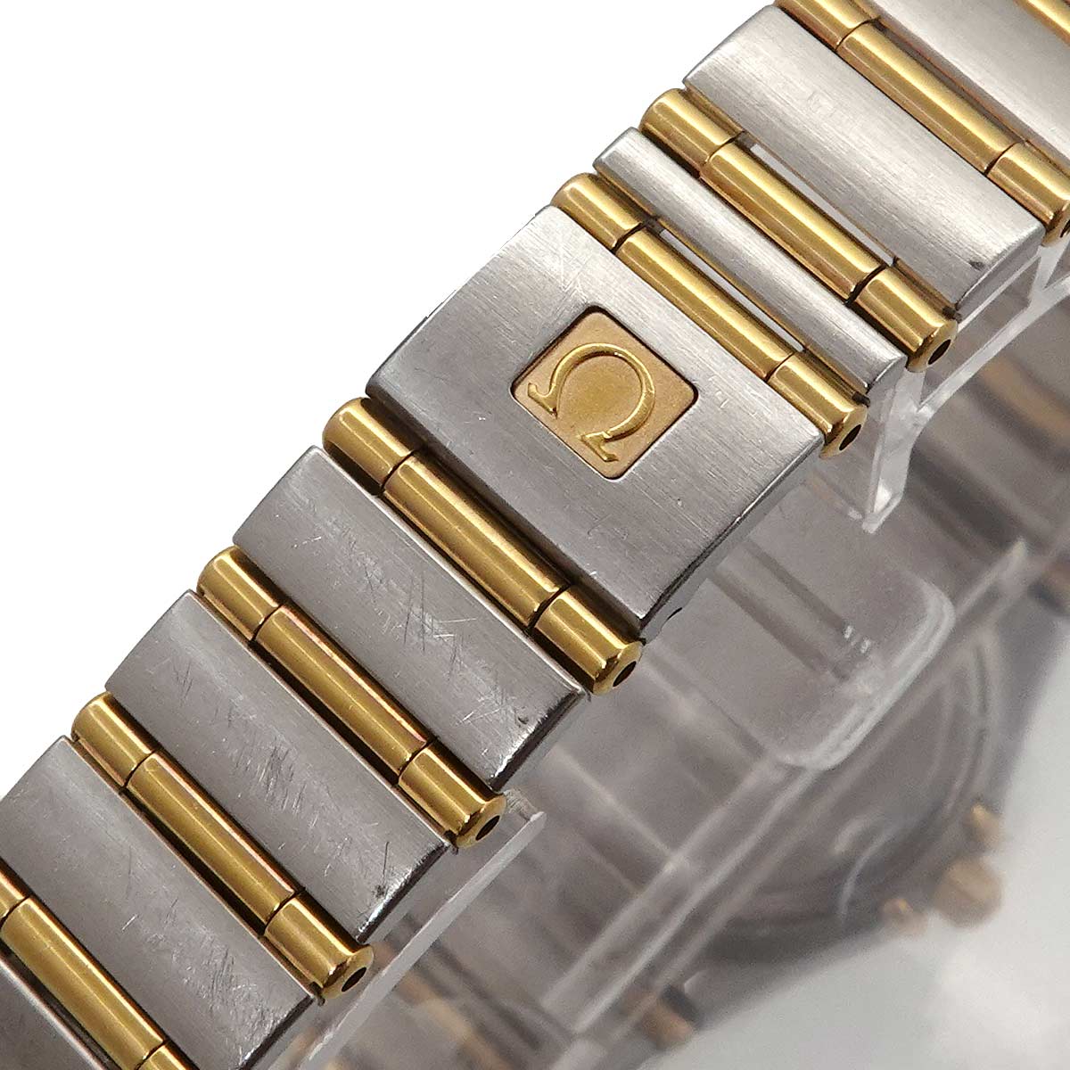 Constellation mini 1262.75 12P Diamond 750 YG White Shell Dial