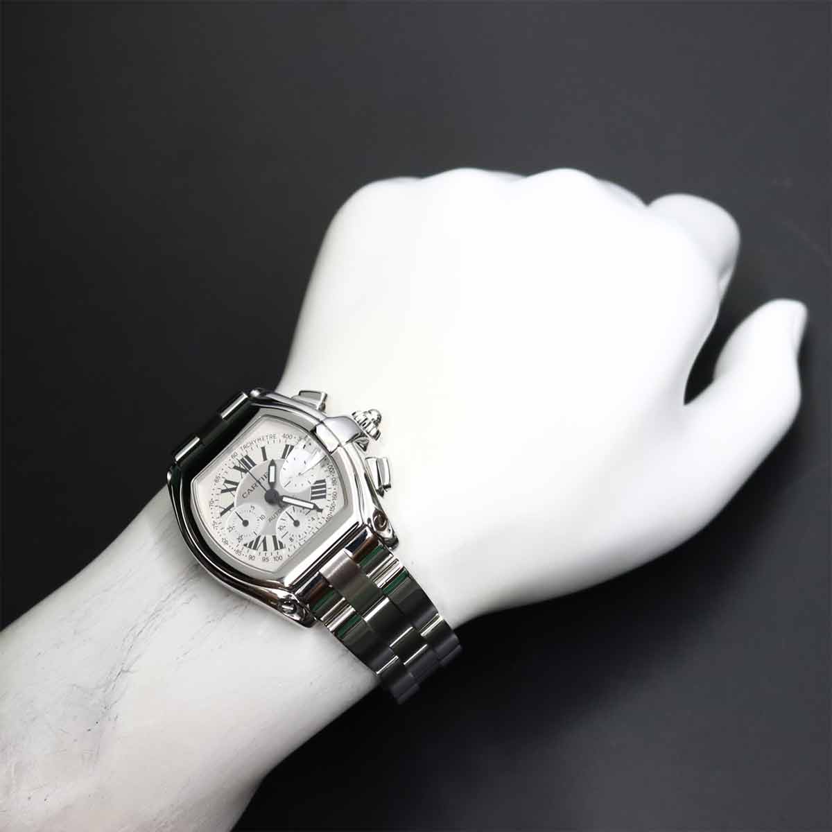 Roadster Chronograph W62006X6 Date Automatic Silver Dial Mens