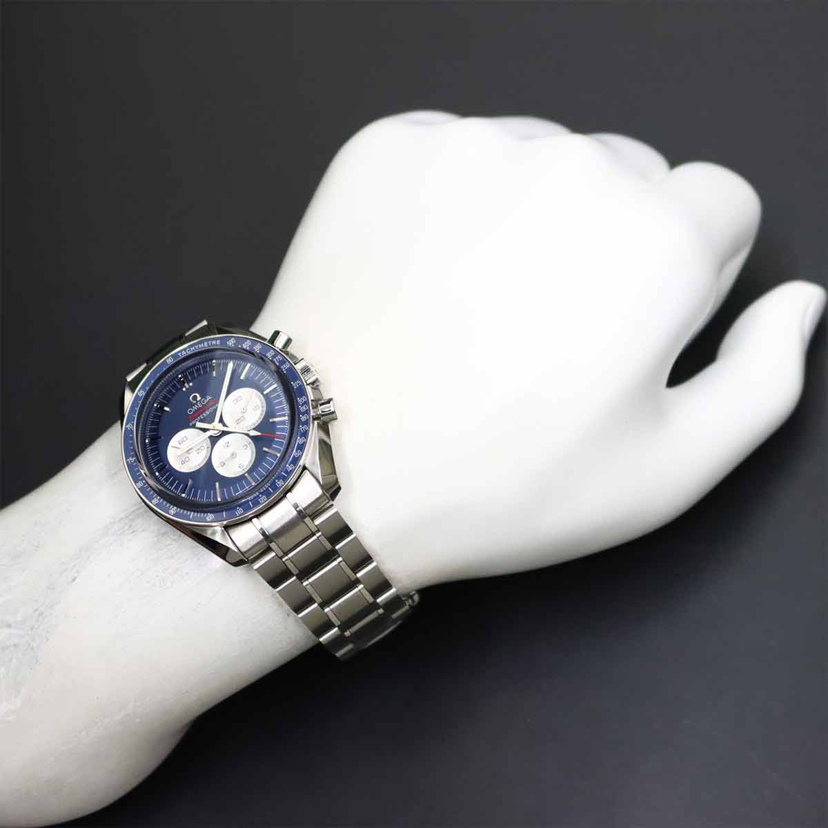 Speedmaster 522 30 42 30 03 001 Hand Winding Blue Dial Mens