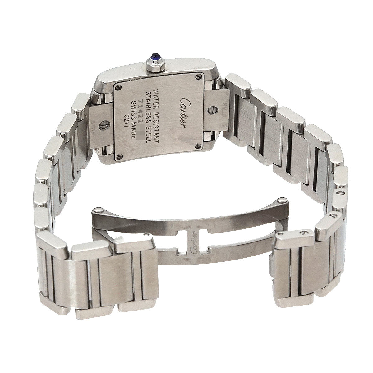 Tank Francaise SM W51008Q3 Quartz Cream Dial Ladies Watch