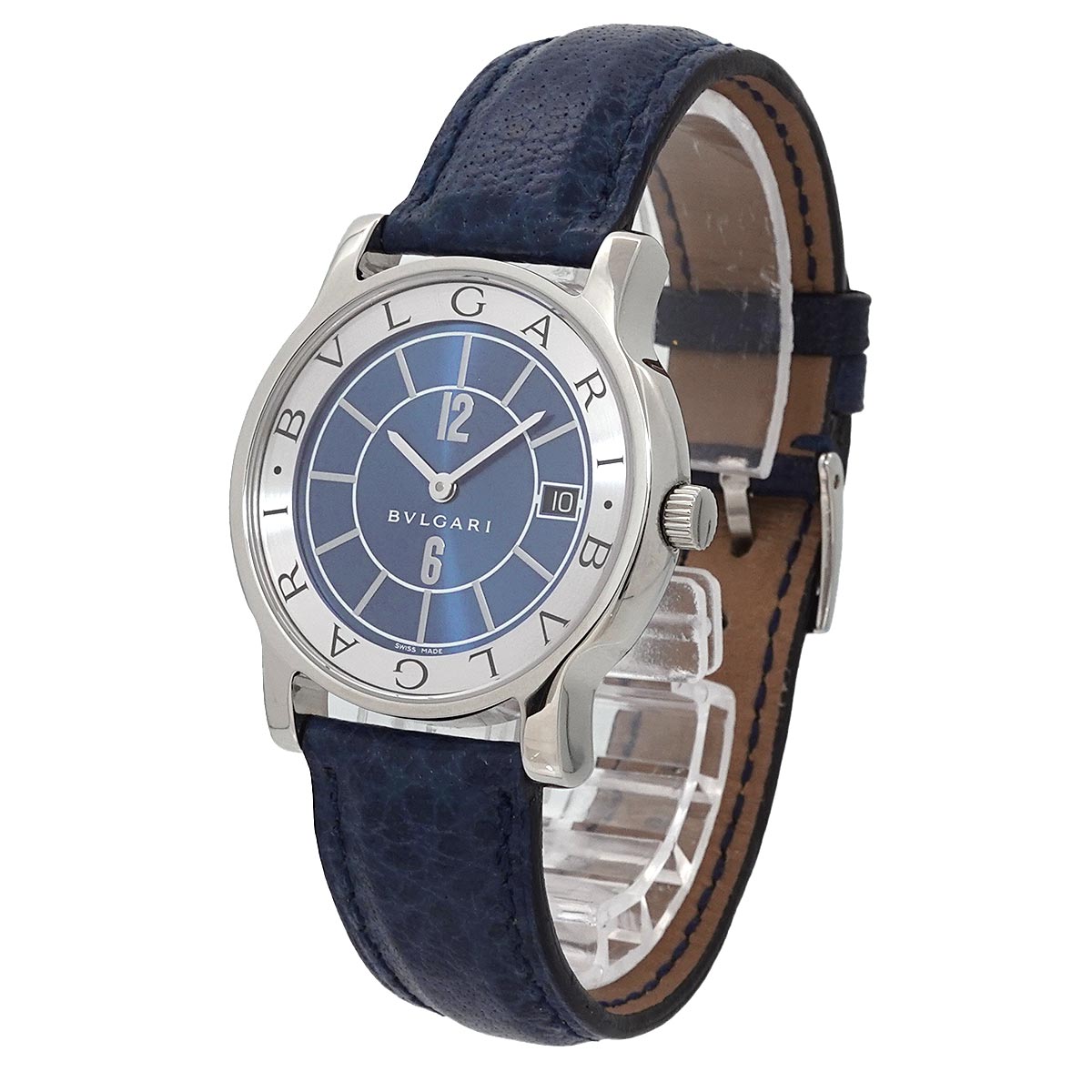 Solotempo ST35S Date Quartz Navy Dial Mens Watch
