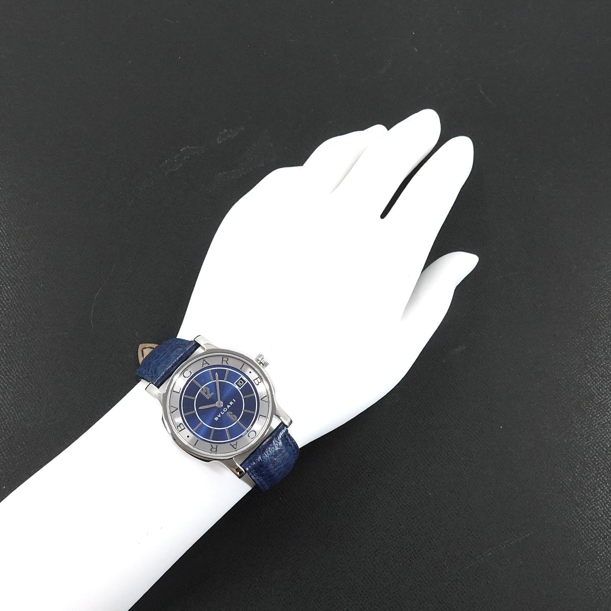 Solotempo ST35S Date Quartz Navy Dial Mens Watch