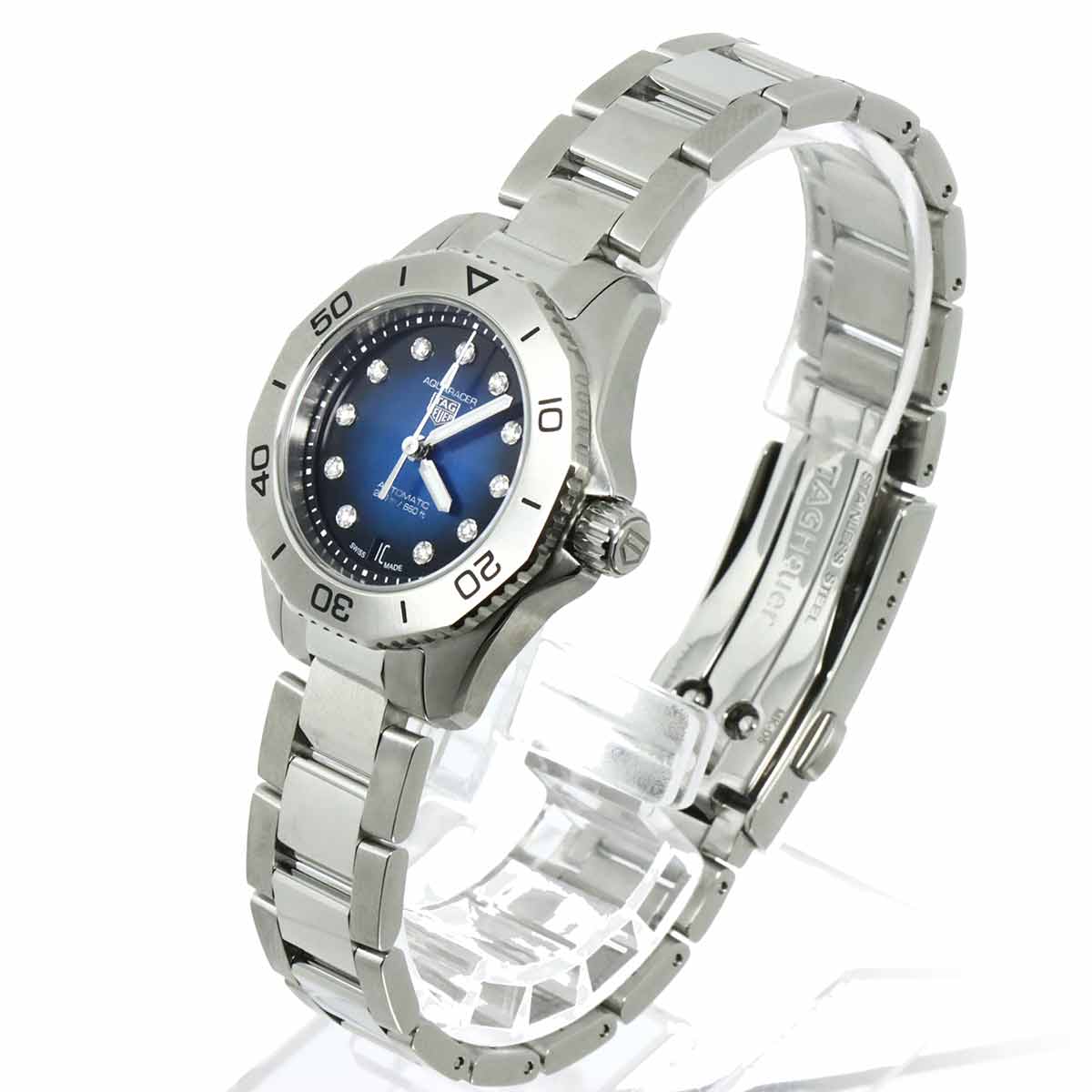 Aqua racer WBP2411 11P Diamond Blue Dial Ladies Watch