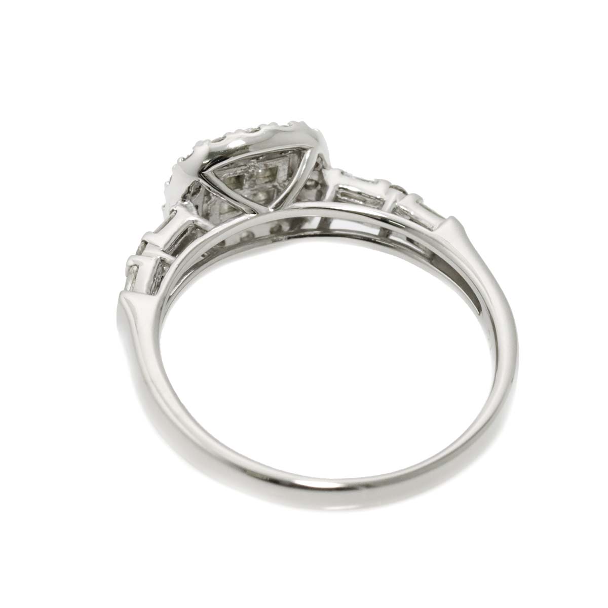 Diamond 0.70ct Ring Pt size7.5-7.75(US)