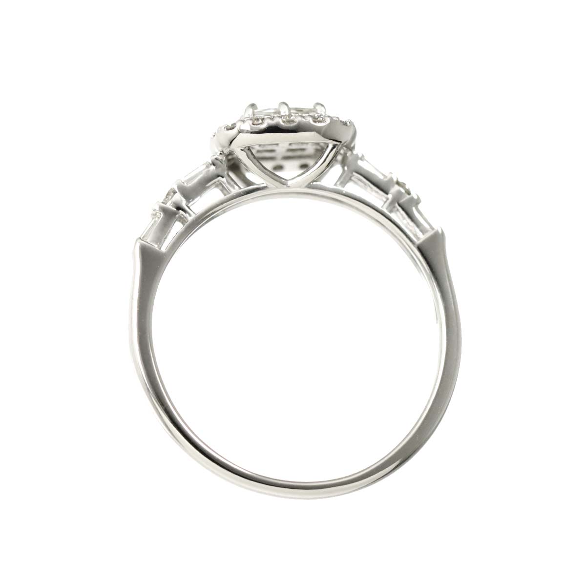 Diamond 0.70ct Ring Pt size7.5-7.75(US)