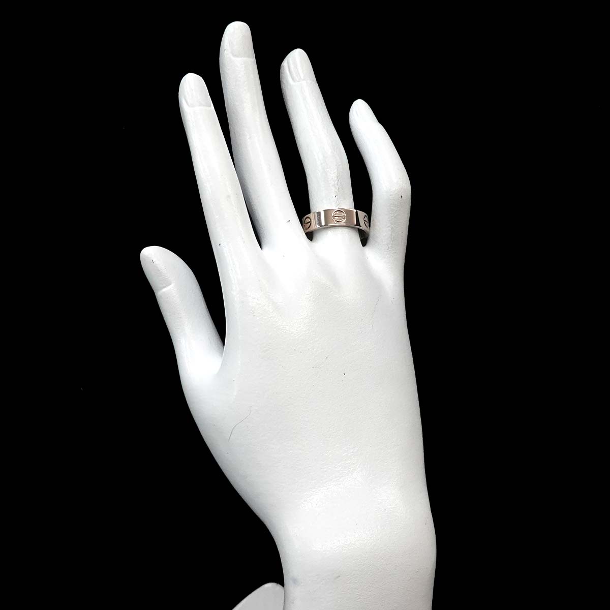 Love Ring 18K White Gold 750 size59 8.25(US)
