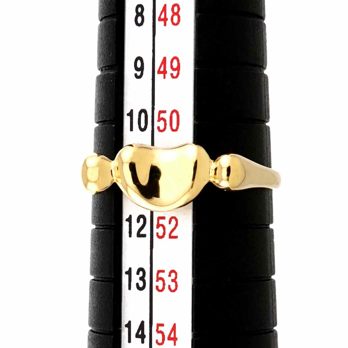 Bean Ring 18K Yellow Gold 750 Size5.5-5.75(US)