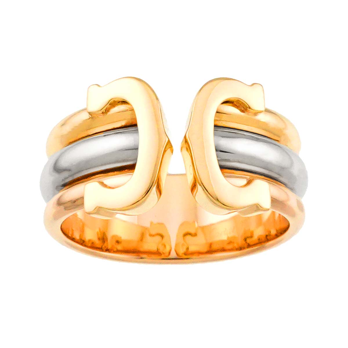 C2 LM Ring 18K YG WG PG 750 Size55 7.25(US)