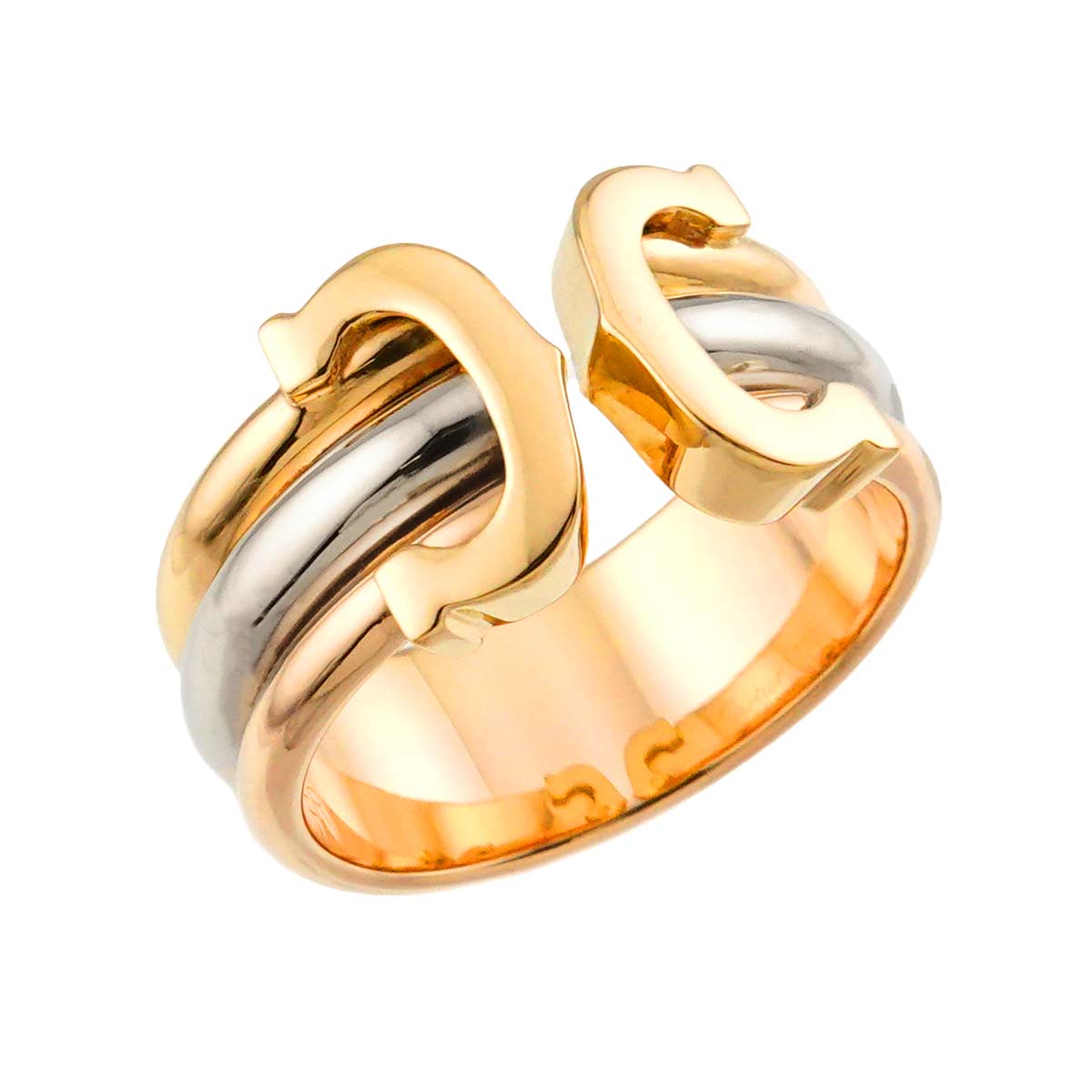 C2 LM Ring 18K YG WG PG 750 Size55 7.25(US)