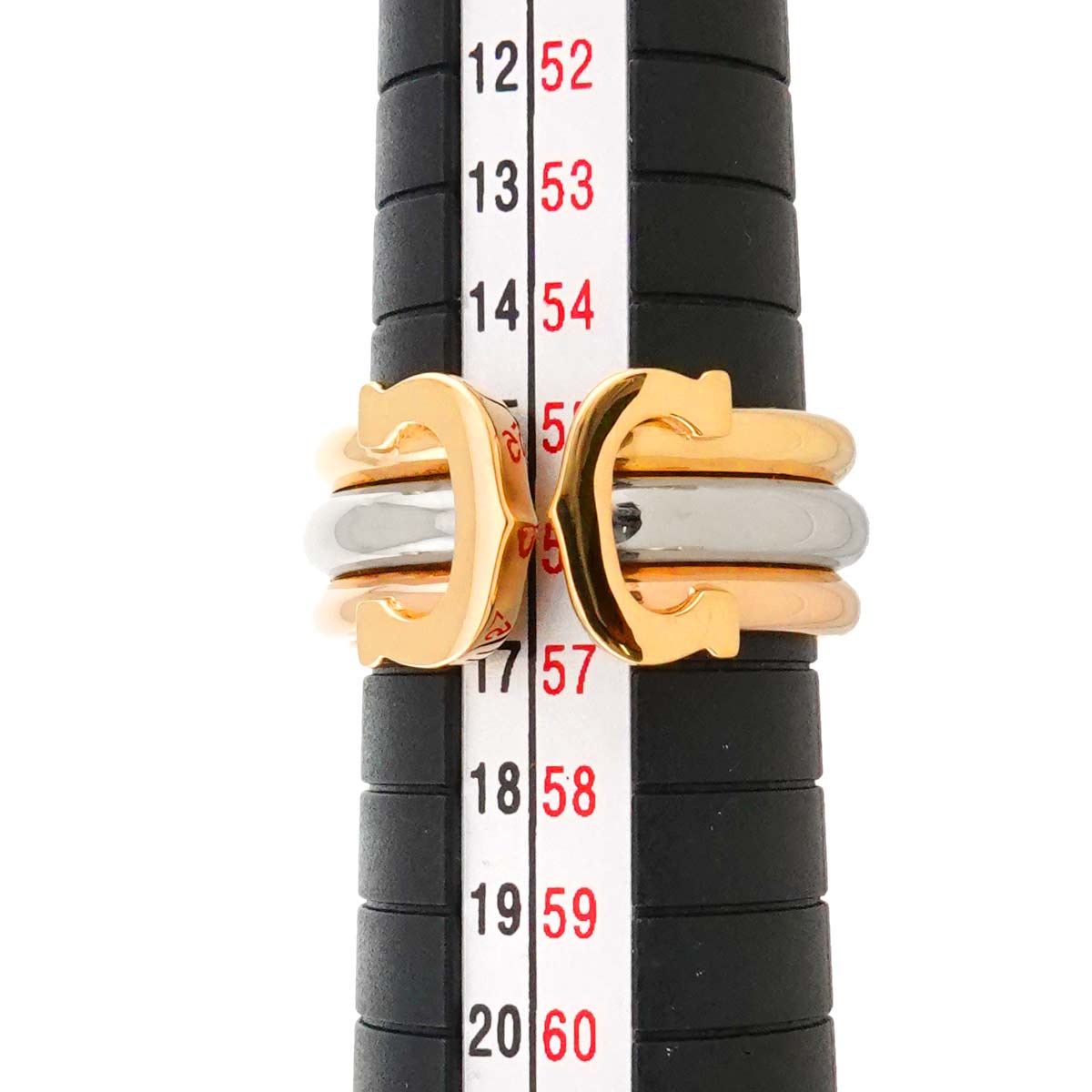 C2 LM Ring 18K YG WG PG 750 Size55 7.25(US)