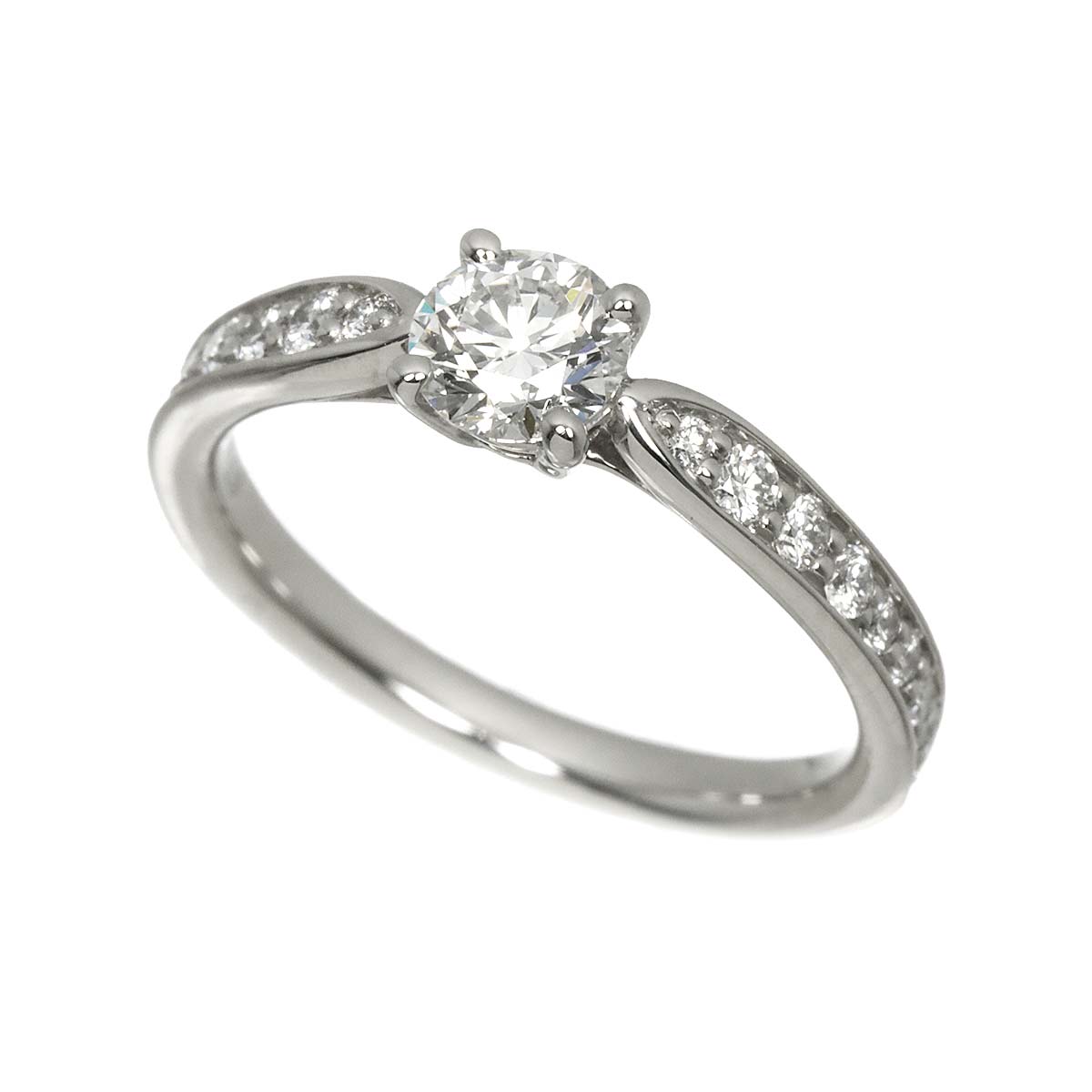 Harmony Diamond 0.39ct G/VVS1/3EX Ring Pt Size4-4.5(US)