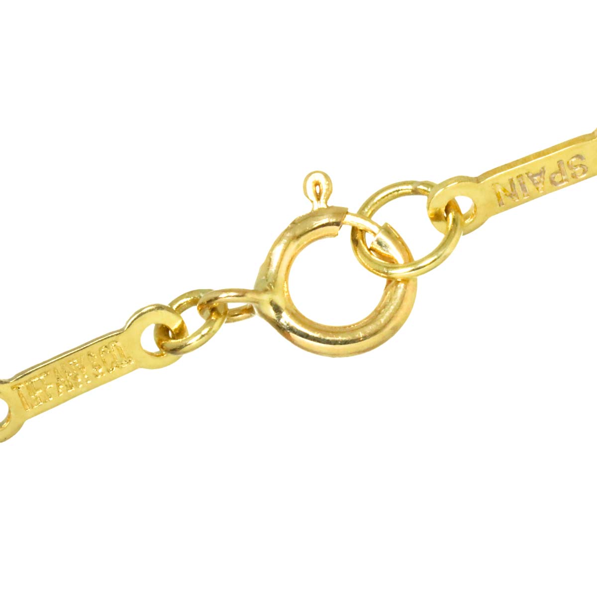 Open Heart Necklace 18K Yellow Gold 750