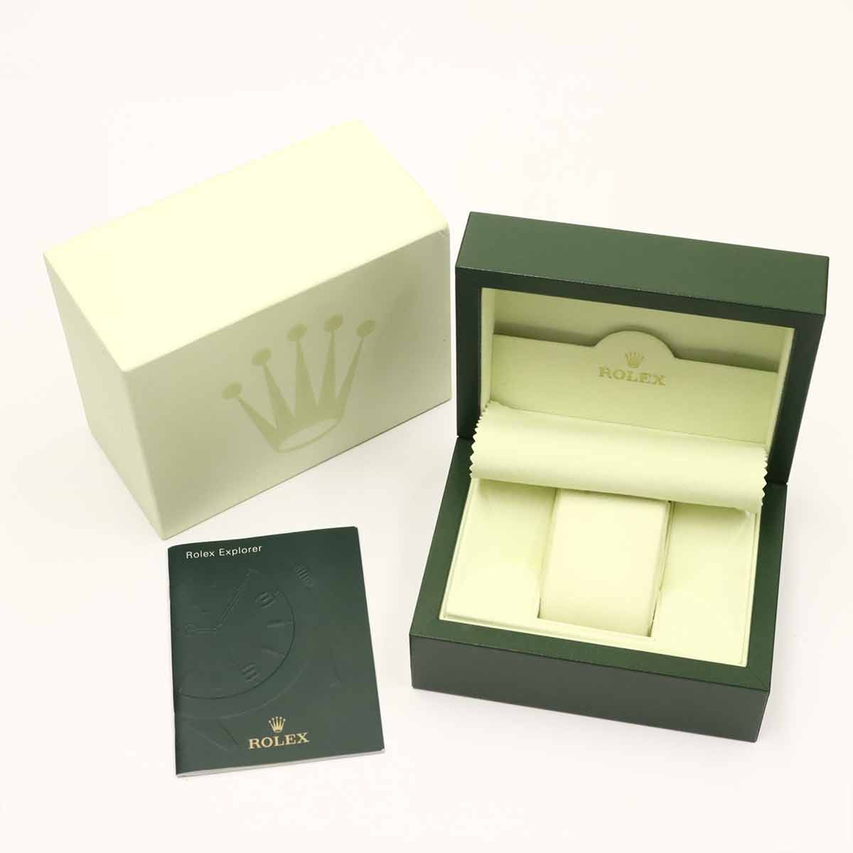 Explorer I 214270 Serial Random Automatic Black Dial Mens