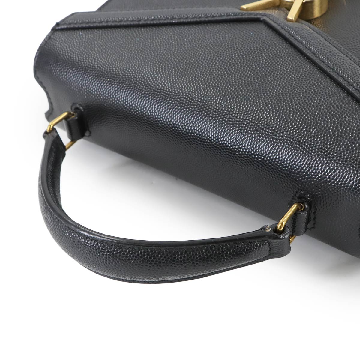 Cassandra Top handle Mini Hand Shoulder Bag Black 623930