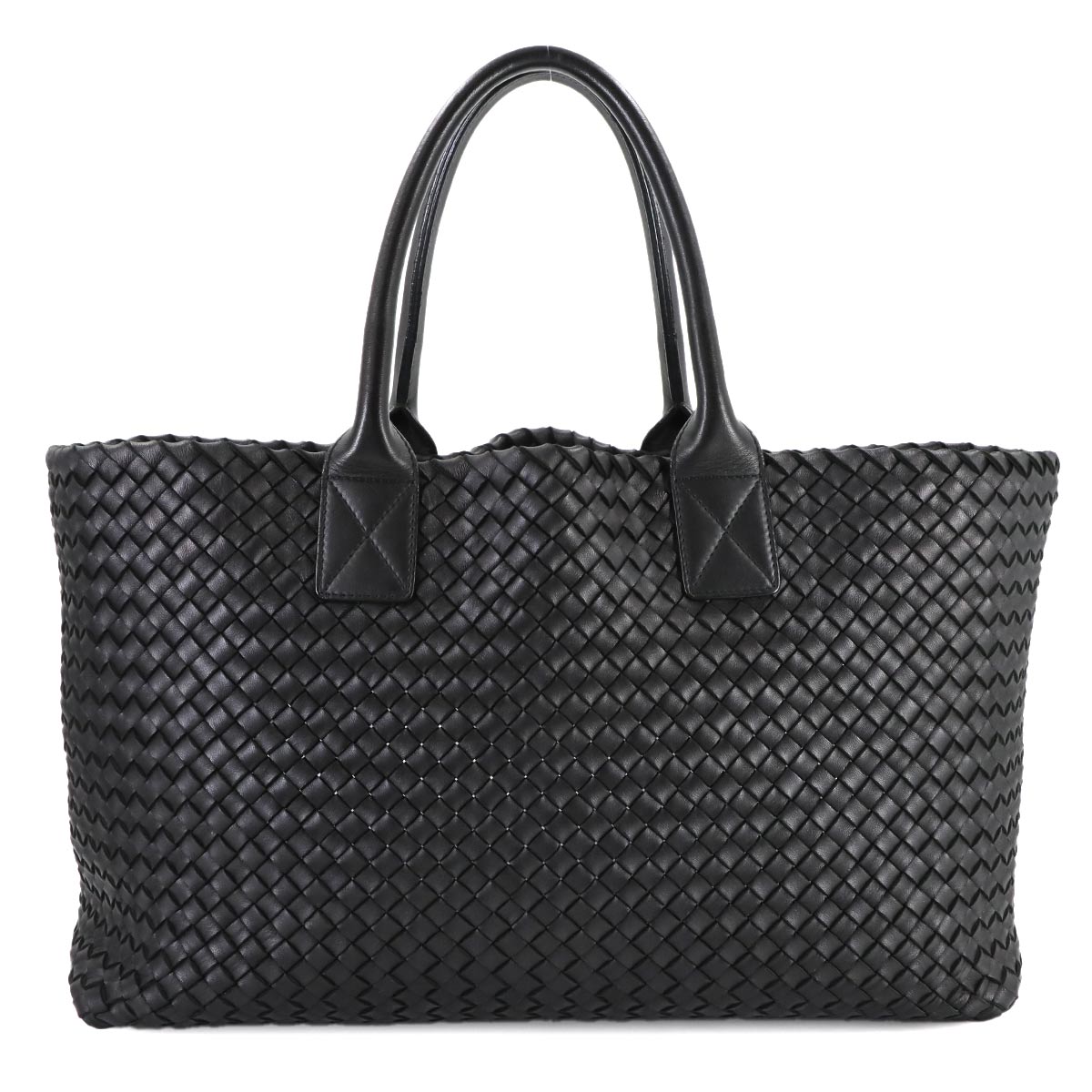 Intrecciato Cabat MM Tote Bag Leather Black 115664