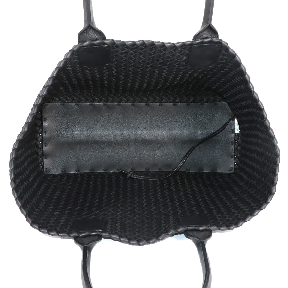 Intrecciato Cabat MM Tote Bag Leather Black 115664