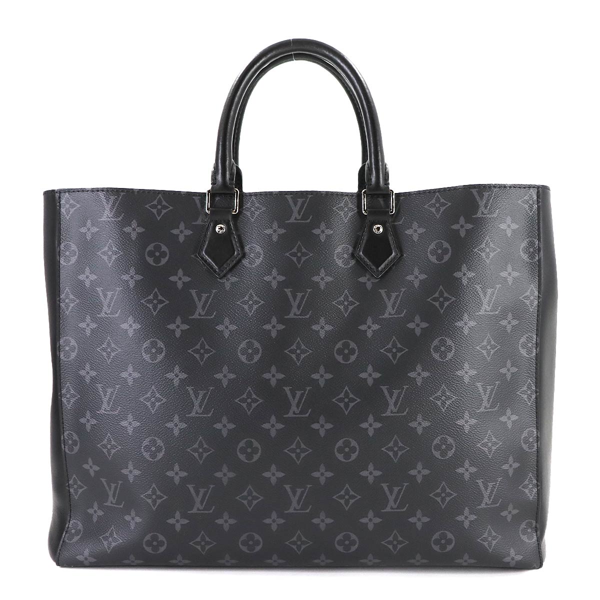 Monogram Eclipse Grand Sac Tote Bag Black M44733 Purse