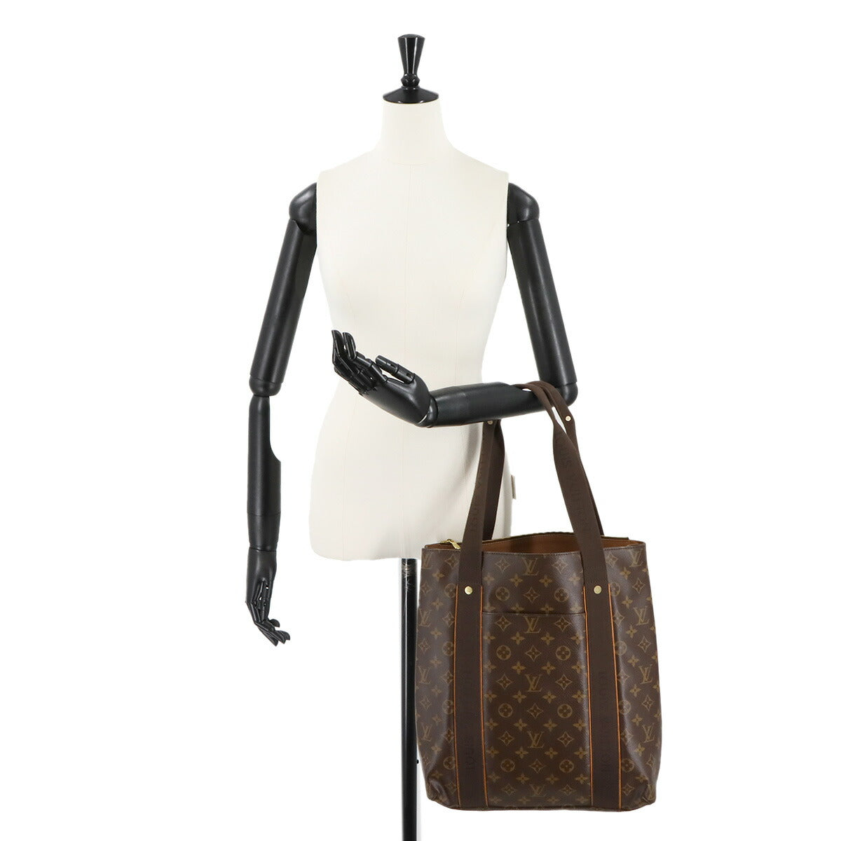 Monogram Cabas Beaubourg Tote Bag Brown M53013 Purse