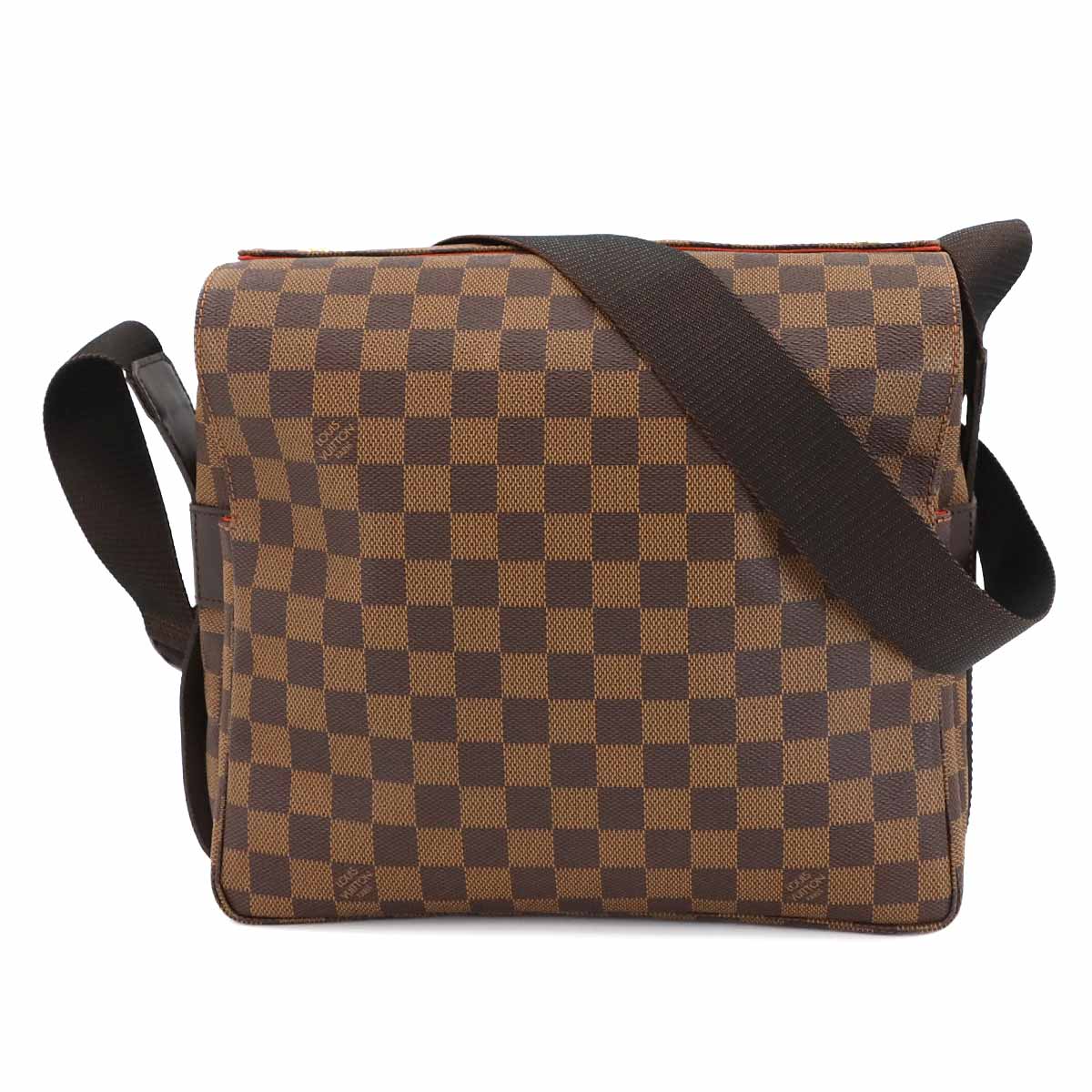 Damier Naviglio Shoulder Bag Ebene N45255 Unisex Purse
