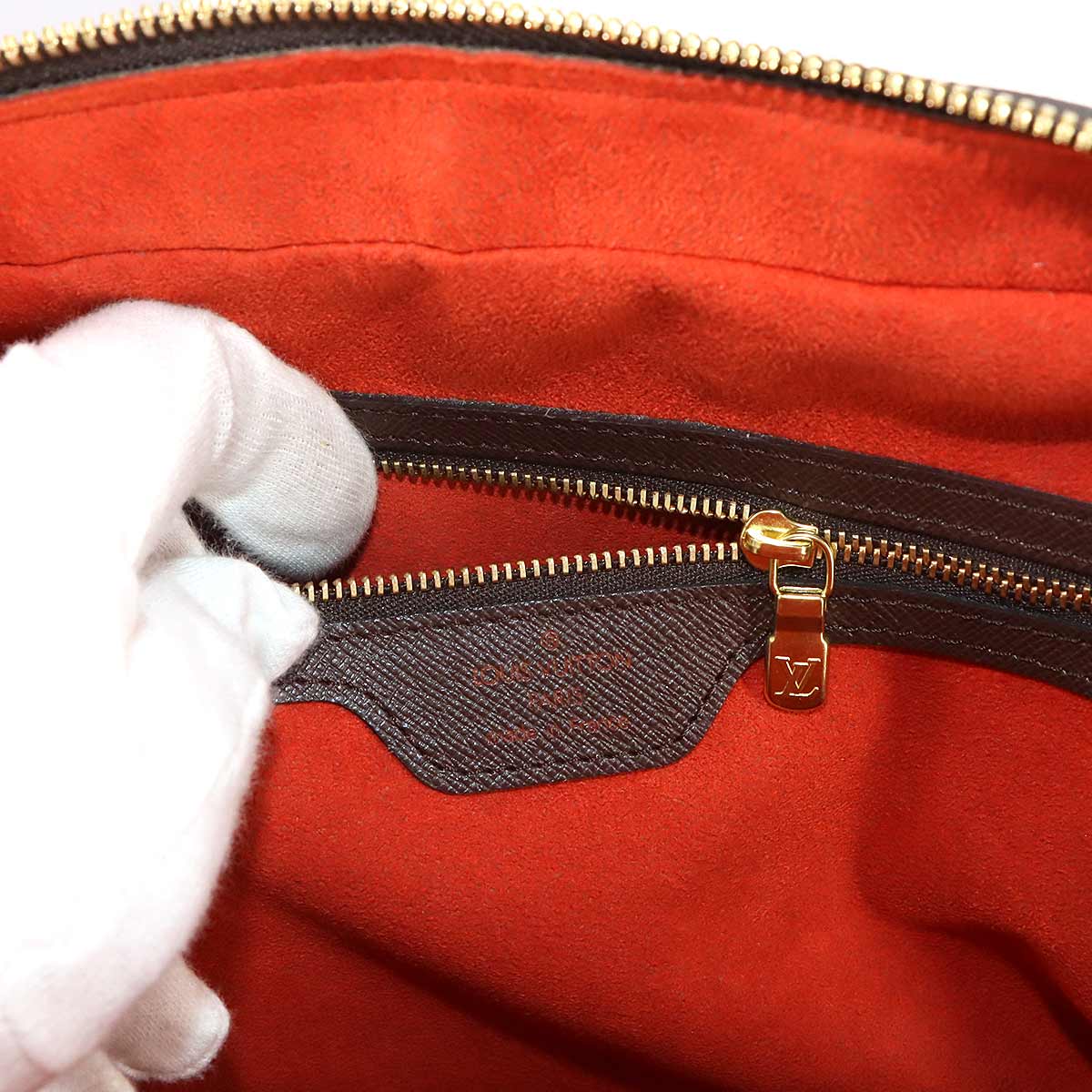 Damier Brera Hand Bag Ebene N51150 Purse