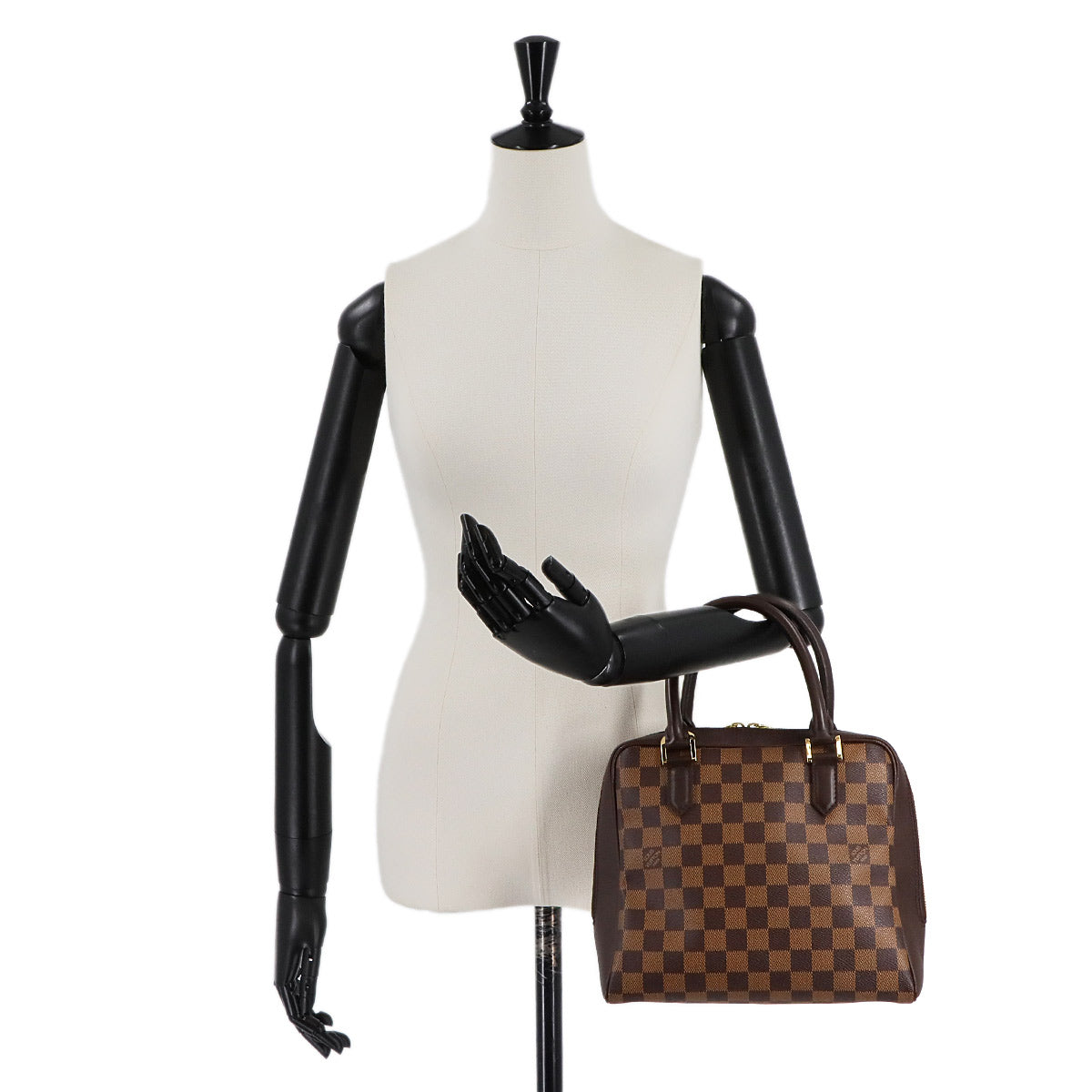 Damier Brera Hand Bag Ebene N51150 Purse