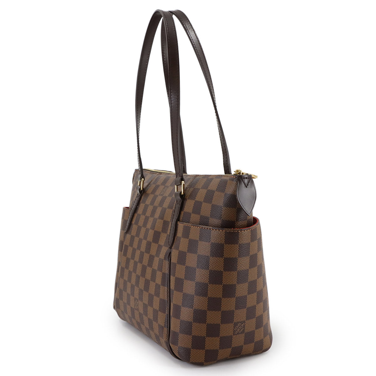 Damier Totally PM Tote Bag Ebene Brown N41282 Purse