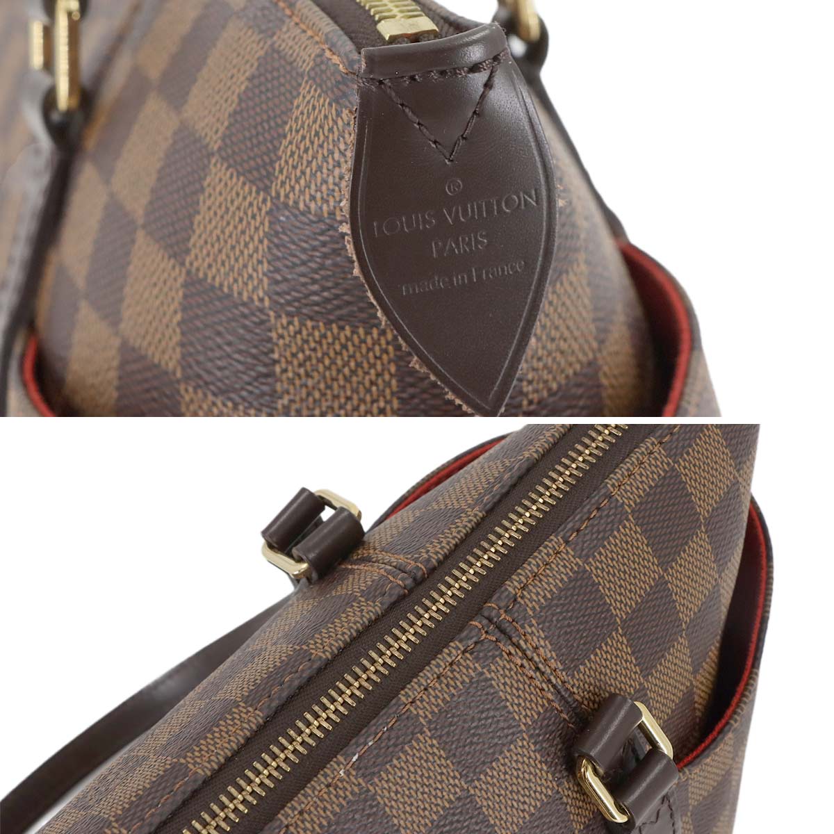 Damier Totally PM Tote Bag Ebene Brown N41282 Purse