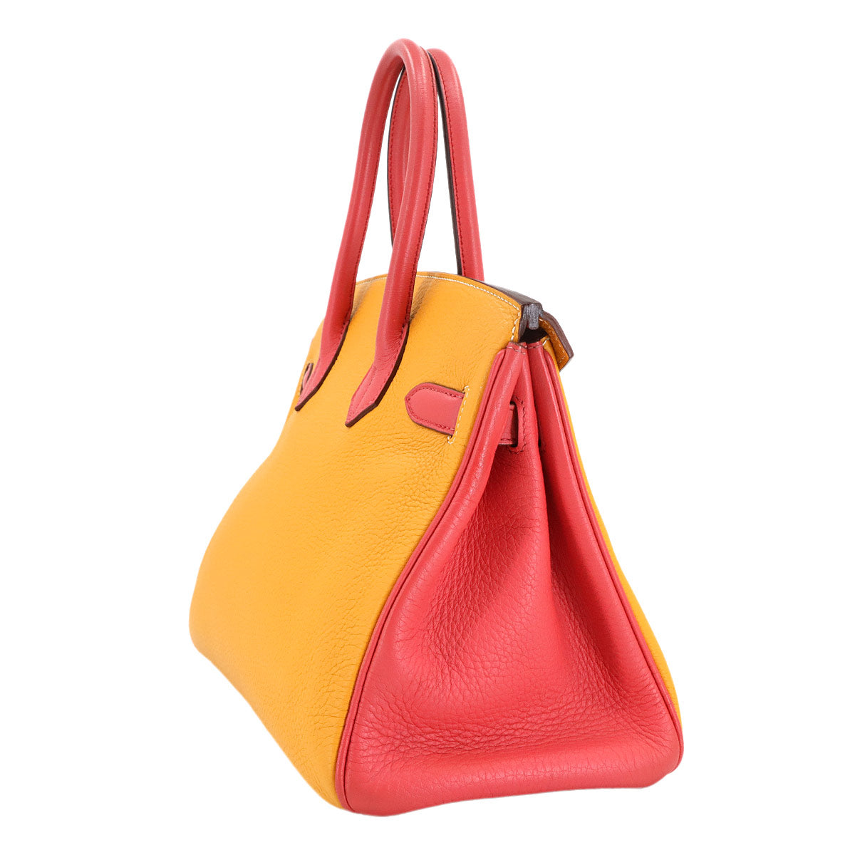 Birkin 30 Personal SPO Veau Togo Orange Pink Hand Bag