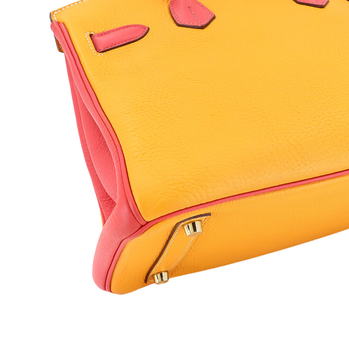 Birkin 30 Personal SPO Veau Togo Orange Pink Hand Bag