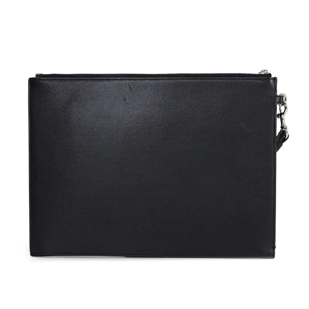 Catherine Tablet Holder Clutch Bag Leather Black 608060