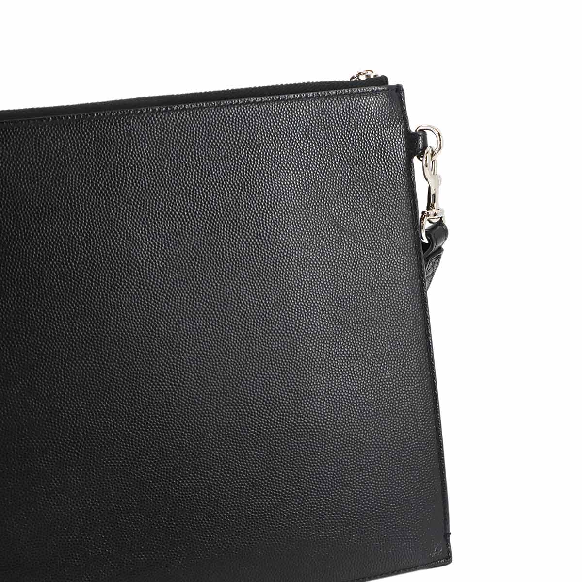 Catherine Tablet Holder Clutch Bag Leather Black 608060