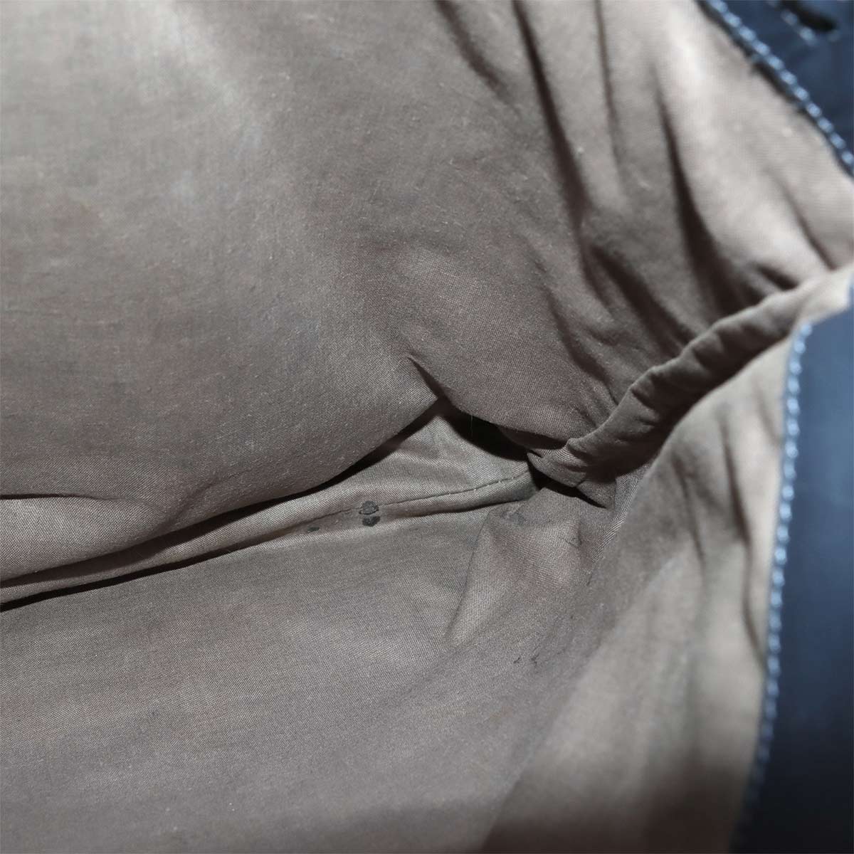 Intrecciato Shoulder Bag Leather Blue 161623