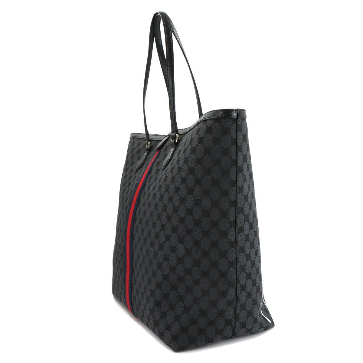 GUCCI The Hacker Graffiti Large Tote Bag PVC Leather 680127