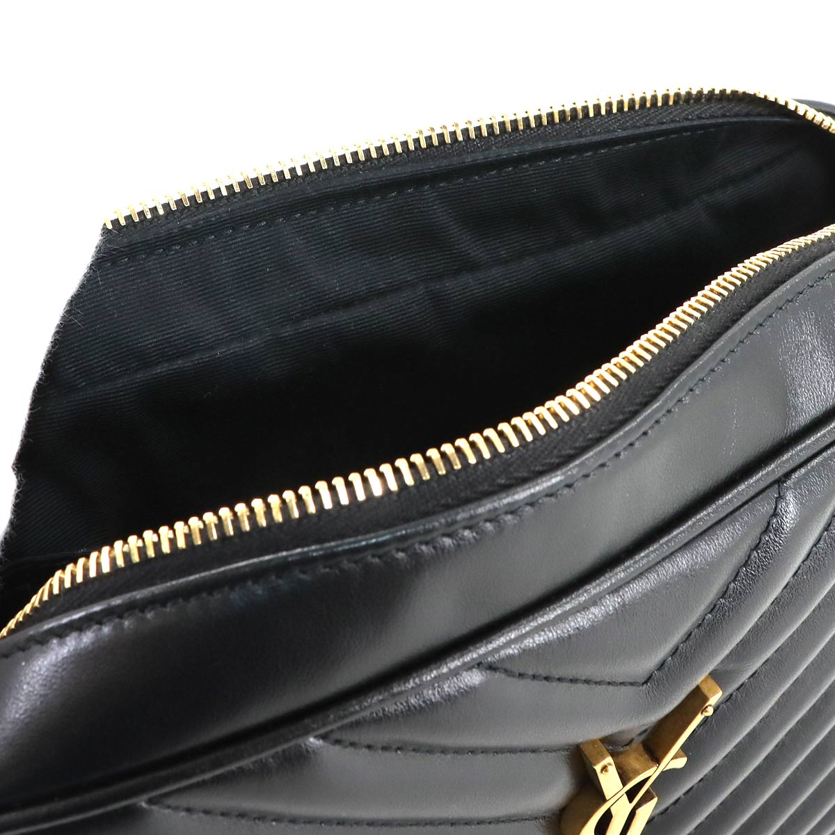 Lou Camera Shoulder Bag Leather Black 574494 Purse