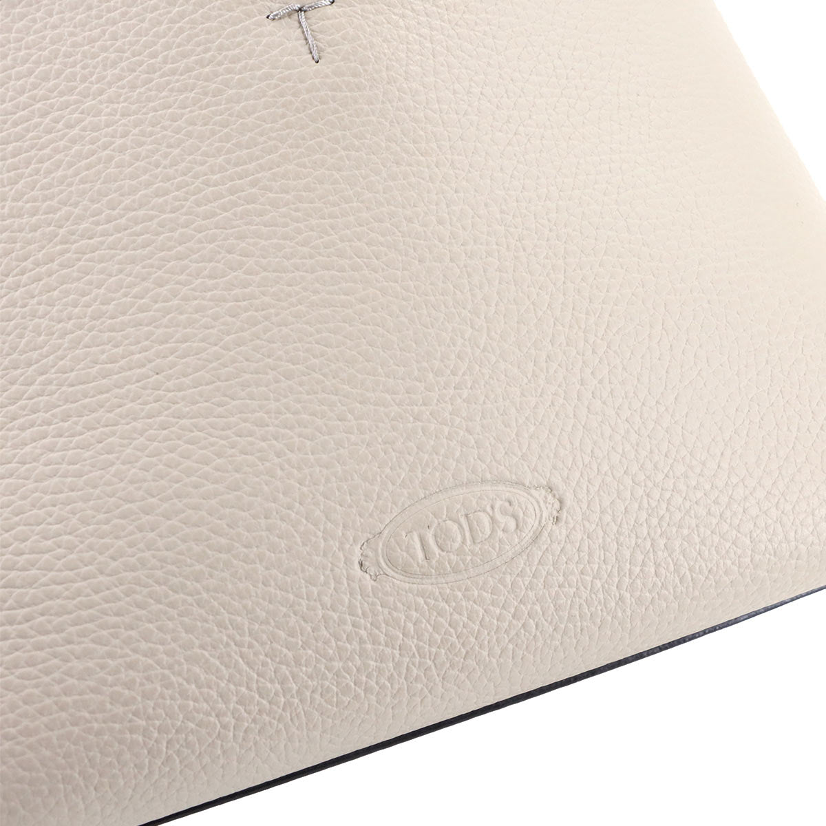 T Timeless 2way Hand Shoulder Bag Leather Beige Purse