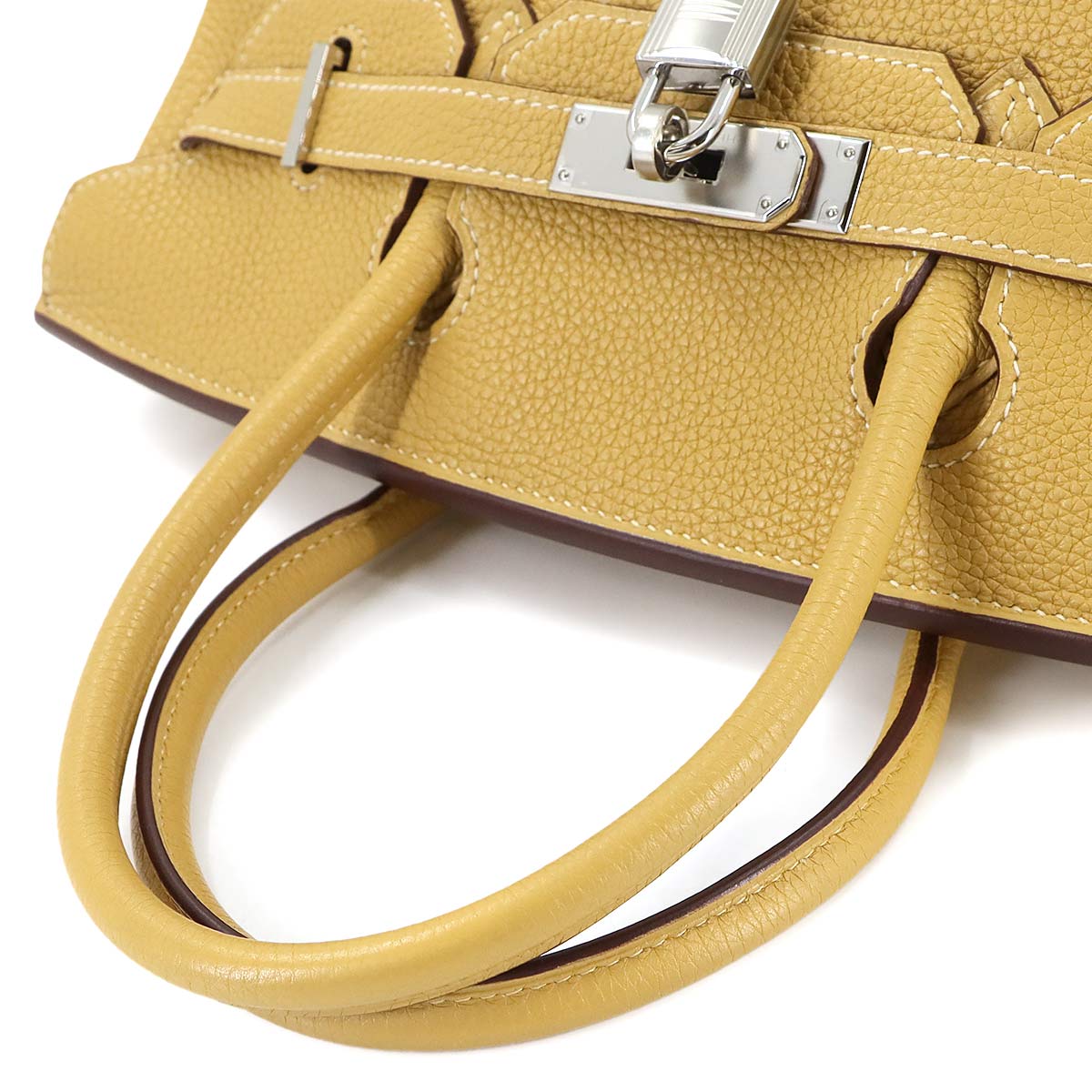 Birkin 30 Veau Togo Curry Hand Bag Purse