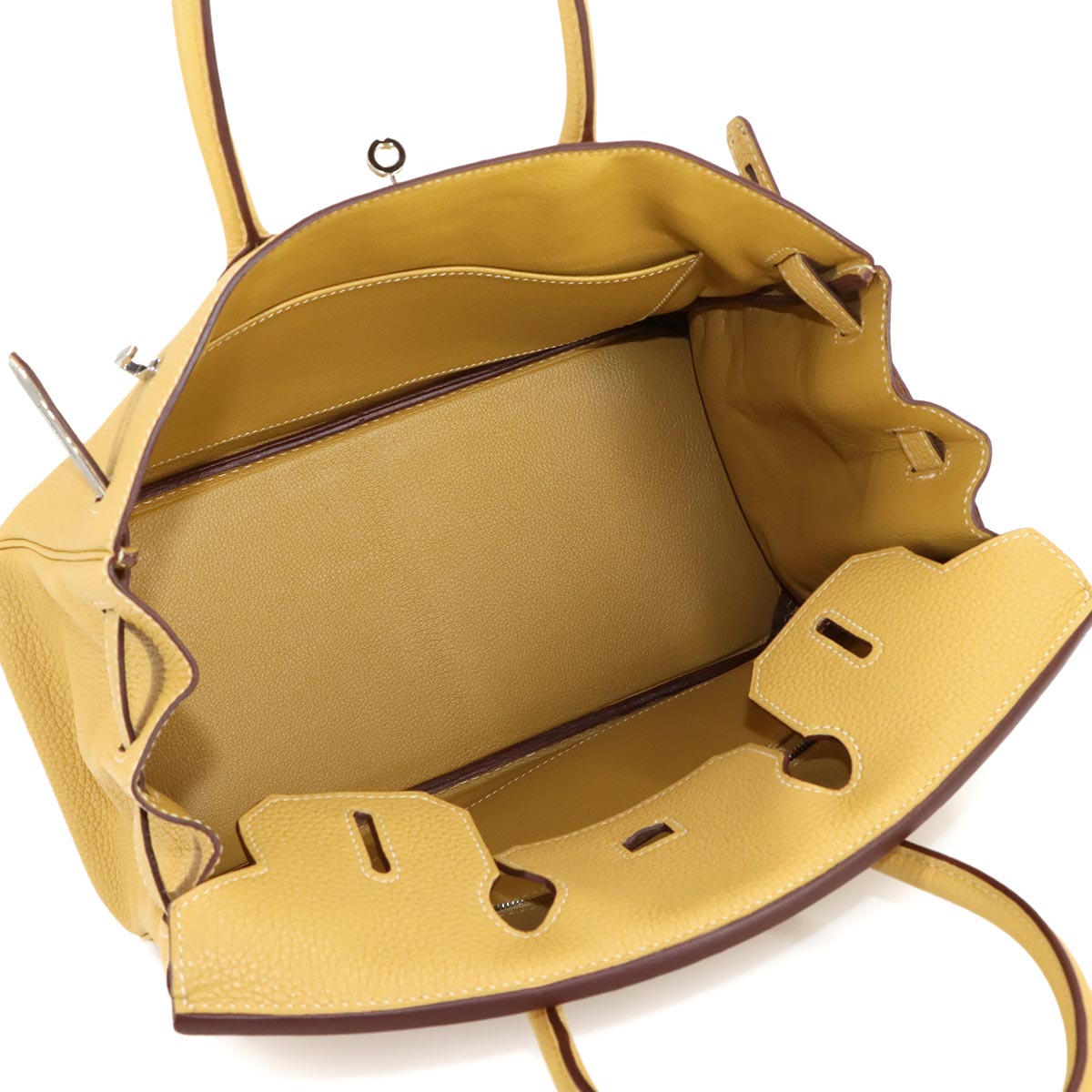 Birkin 30 Veau Togo Curry Hand Bag Purse