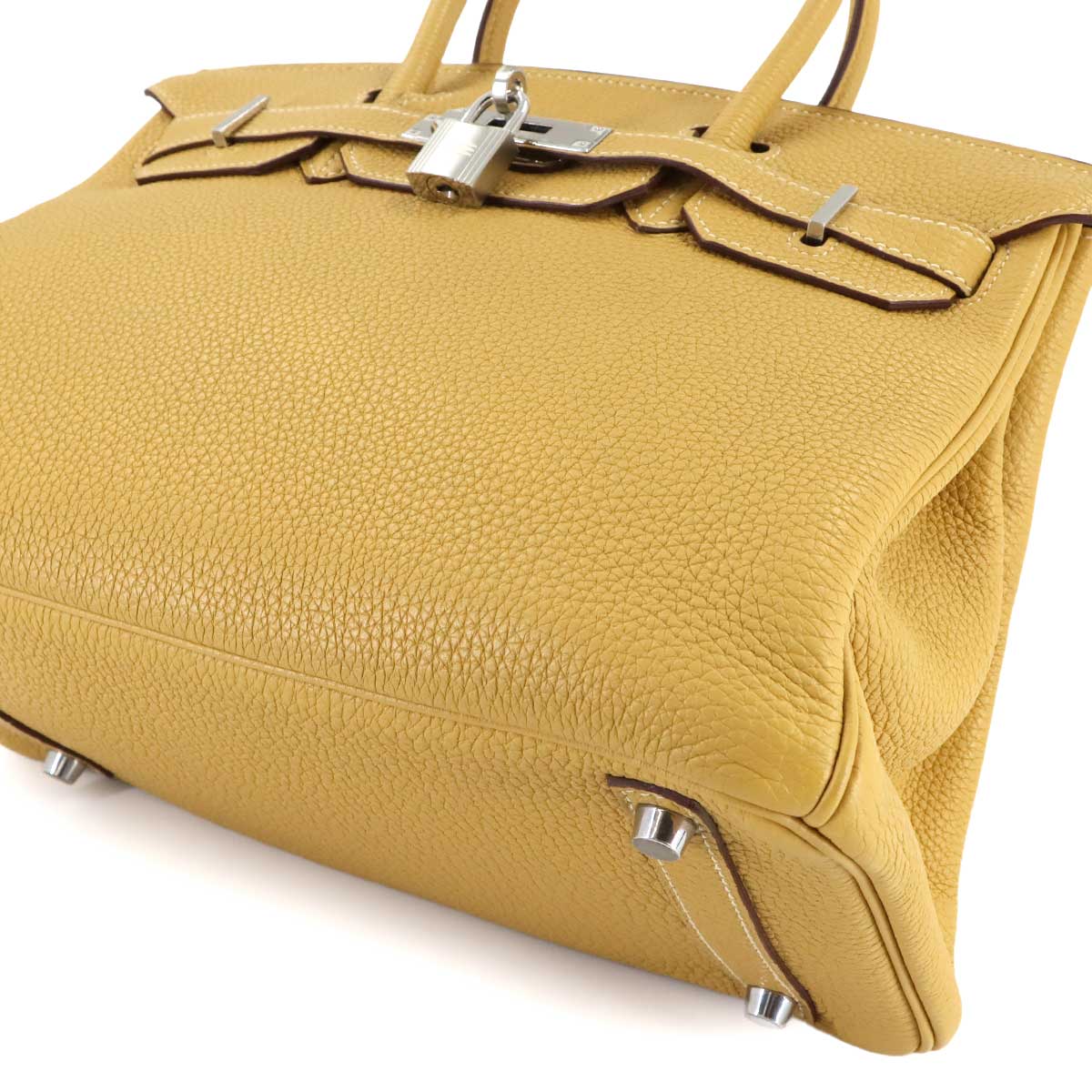 Birkin 30 Veau Togo Curry Hand Bag Purse