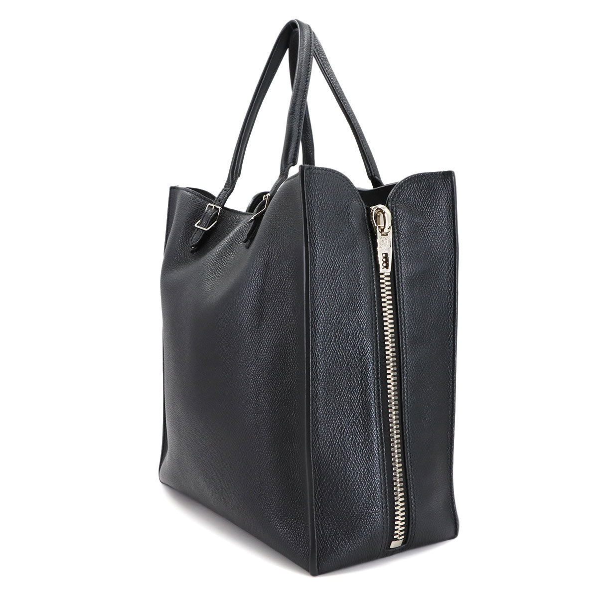 The Papier Tote Bag Leather Black 420212 Purse