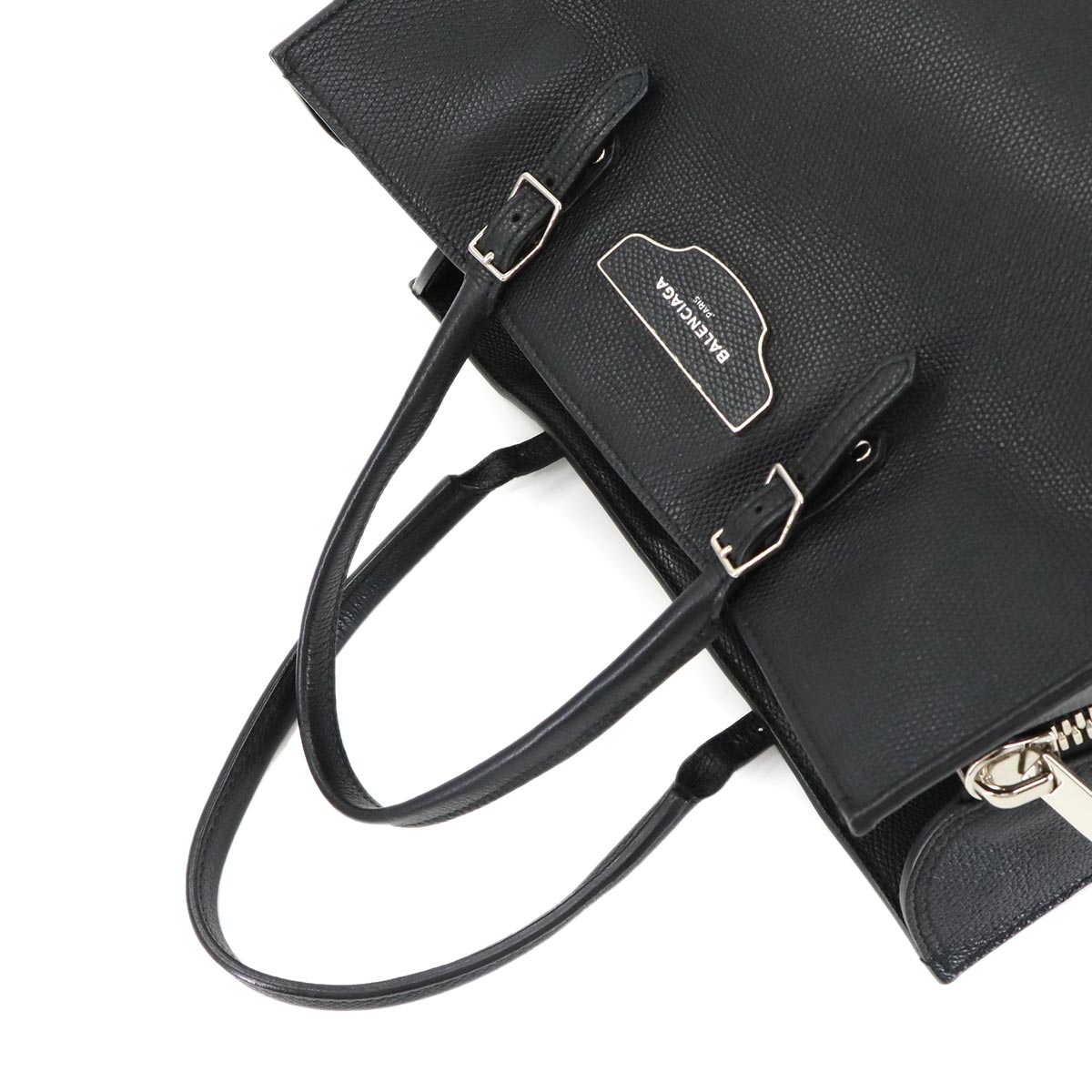 The Papier Tote Bag Leather Black 420212 Purse