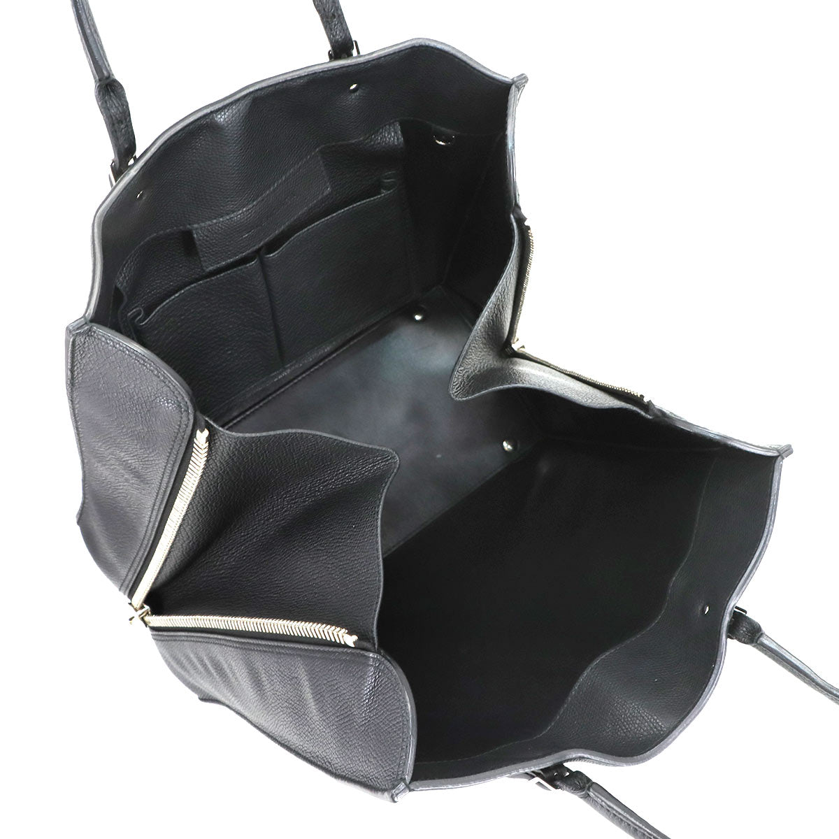 The Papier Tote Bag Leather Black 420212 Purse