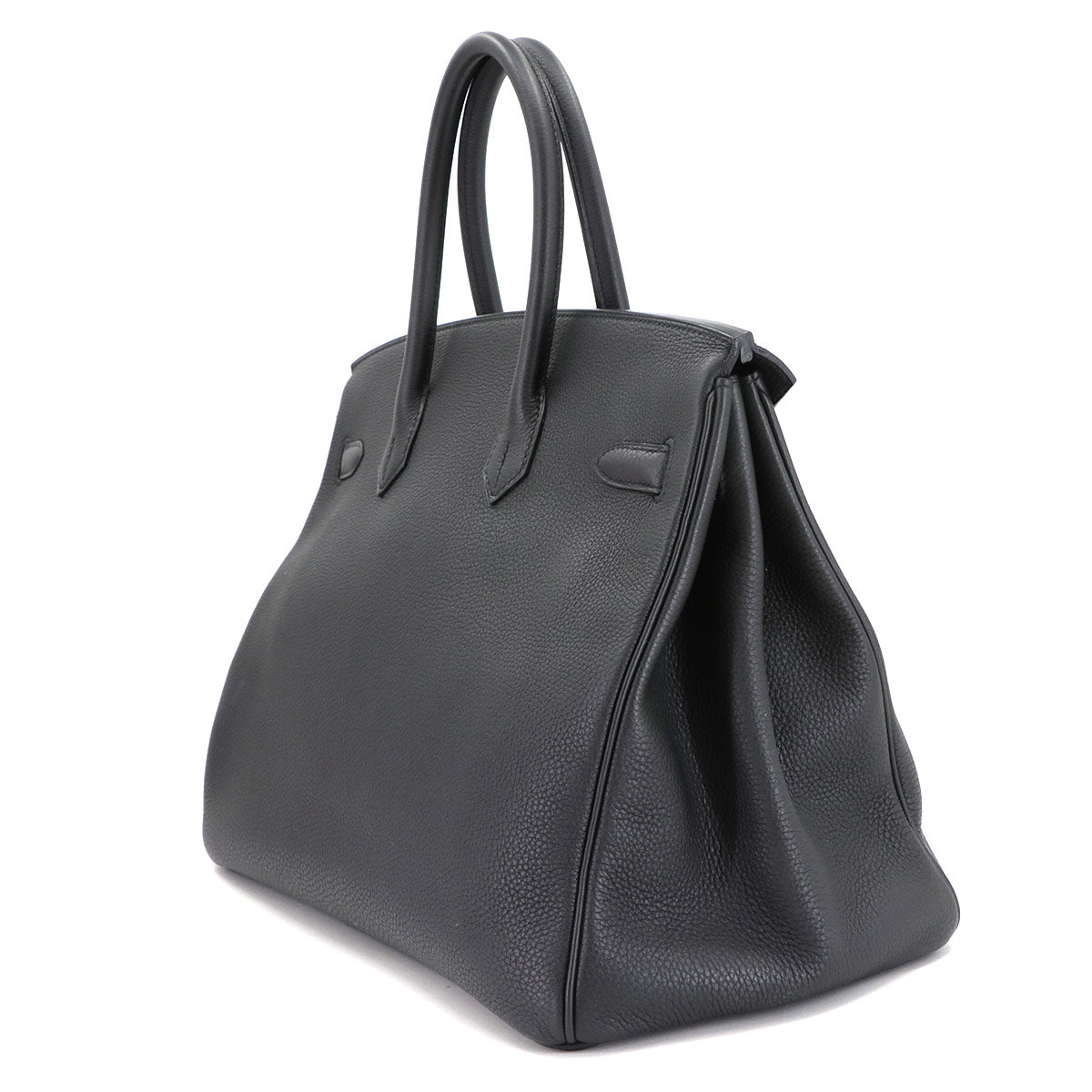 Birkin 35 Veau Togo Black Hand Bag Purse