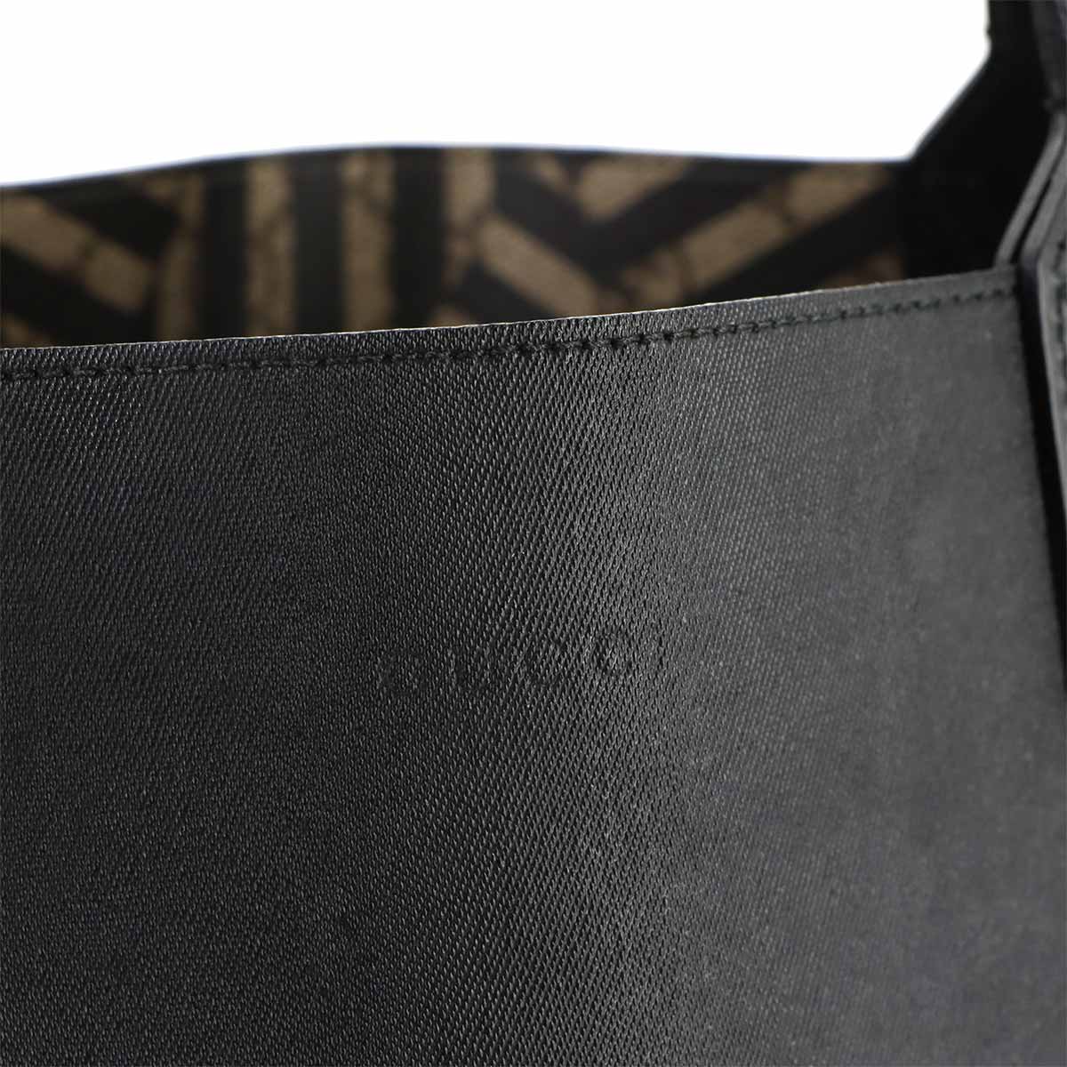 GG Caleido Tote Bag PVC Leather Beige Black 368568 Purse