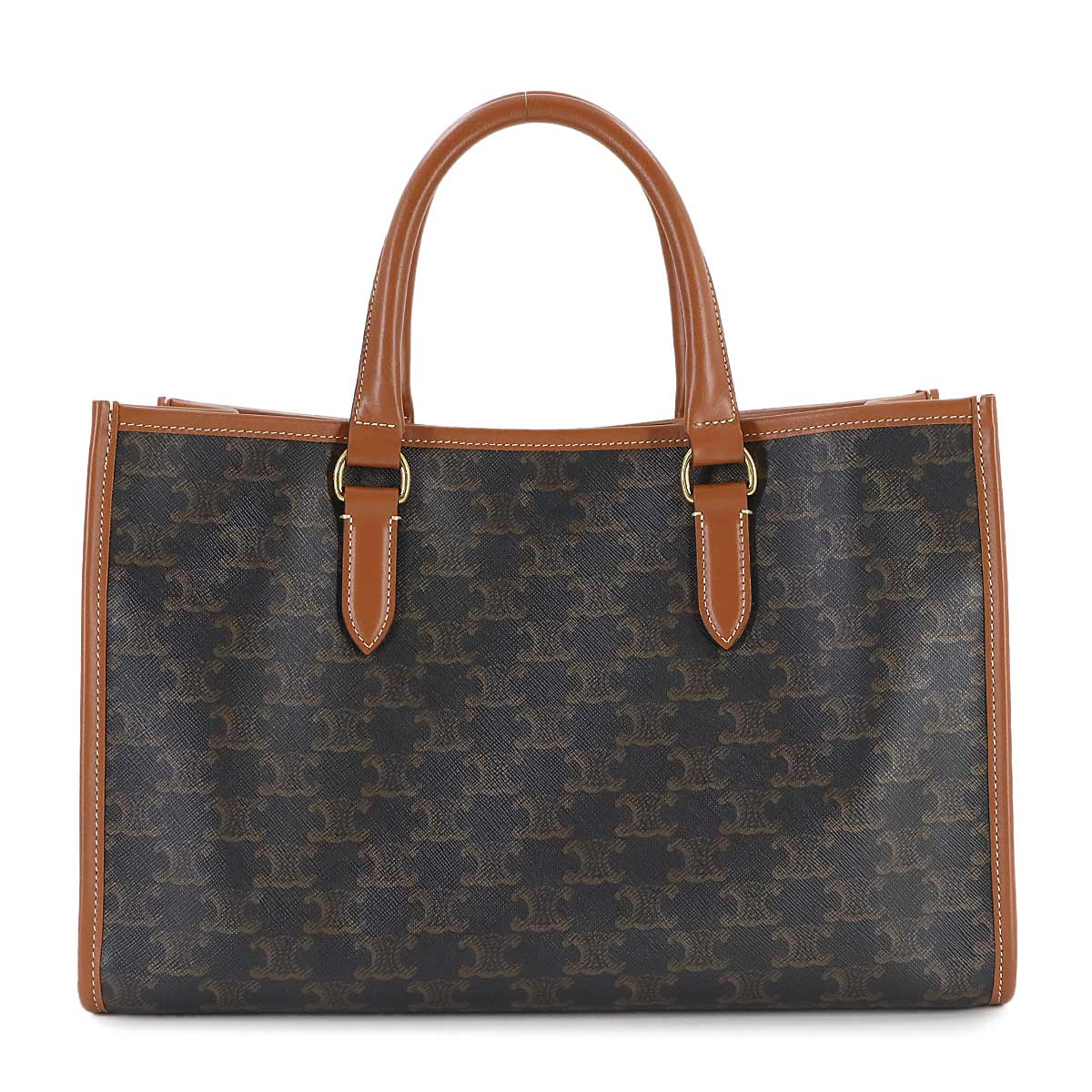 Triomphe Mini Horizontal Cabas Tote Shoulder Bag 199742BZJ