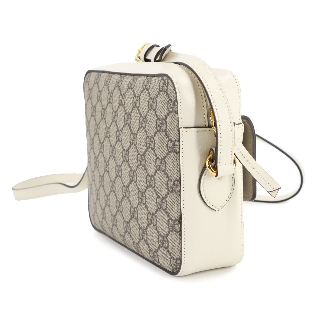 Horsebit 1955 Small Shoulder Bag GG Supreme Canvas Leather