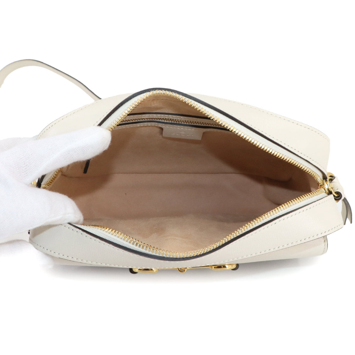 Horsebit 1955 Small Shoulder Bag GG Supreme Canvas Leather