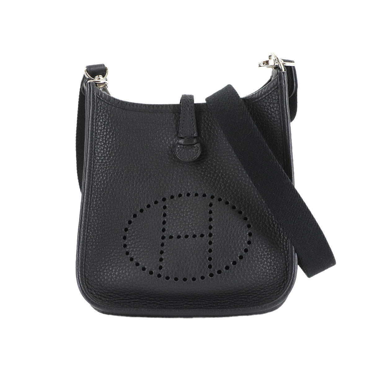 Evelyne Amazone TPM Shoulder Bag Taurillon Clemence Black