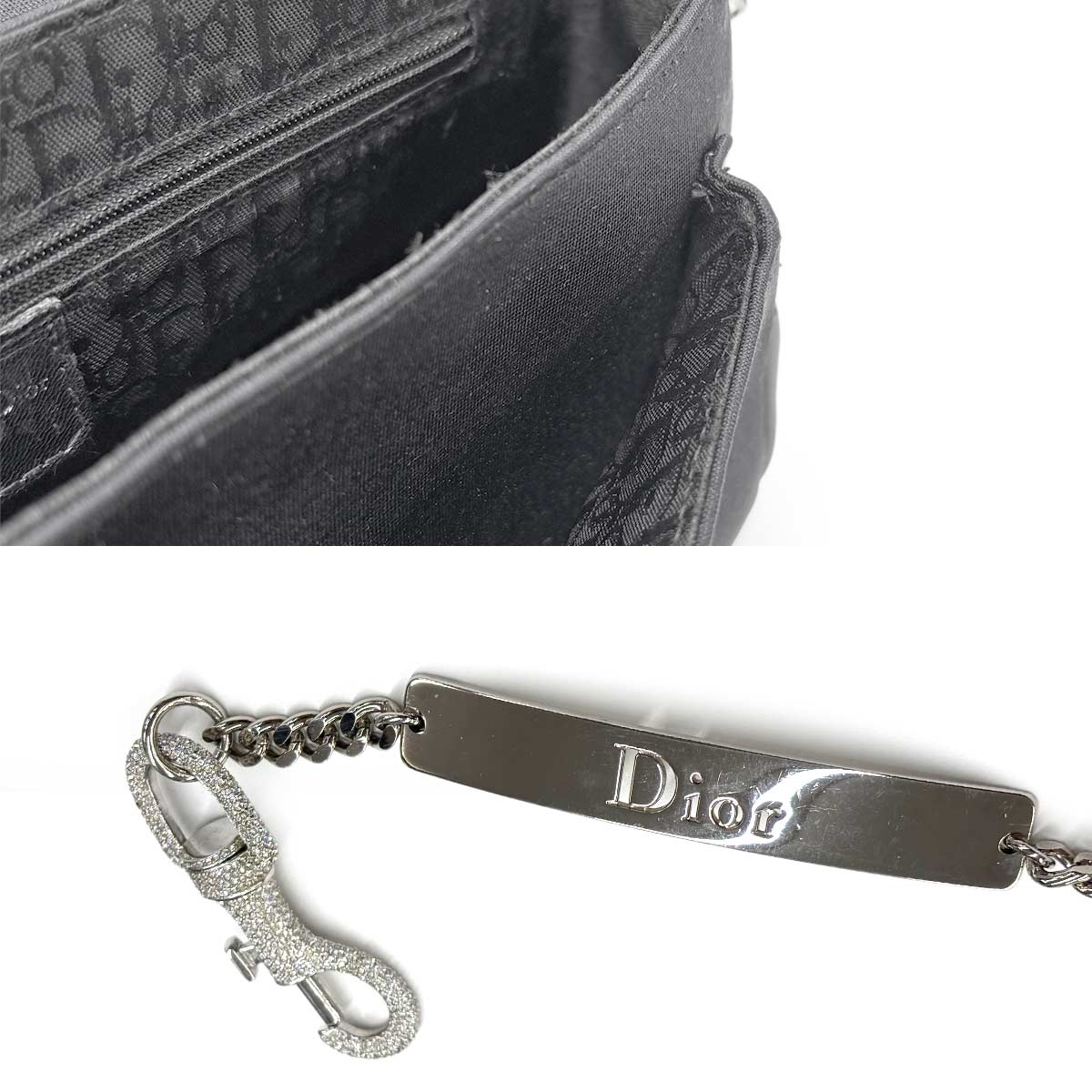 Hardcore Shoulder Bag Canvas Leather Black