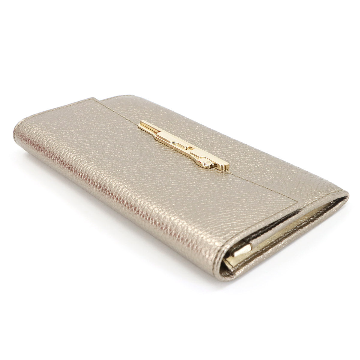 Panthere Art Deco Wallet Leather Bronze L3000969 Bi fold